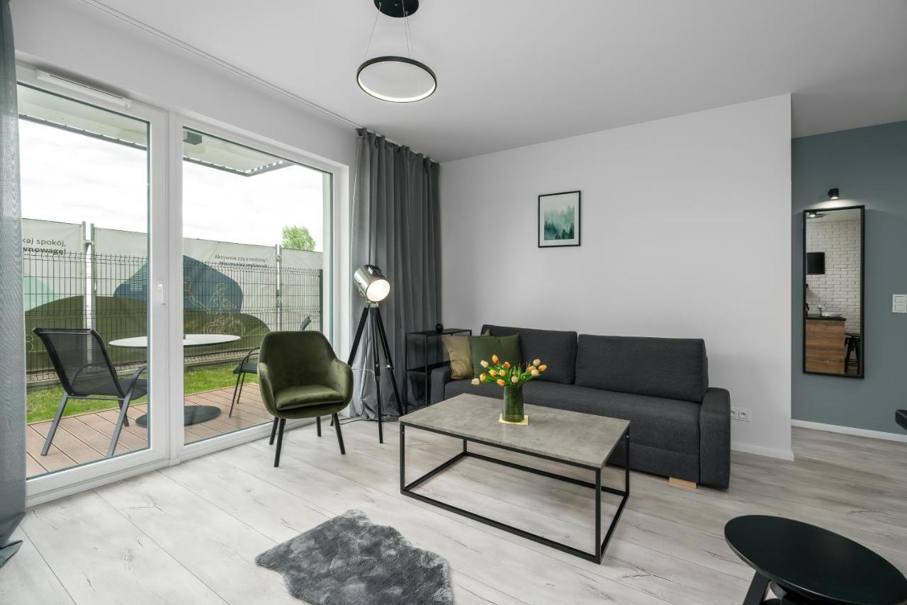 Exclusive Apartment With Terrace By Renters Poznań Kültér fotó